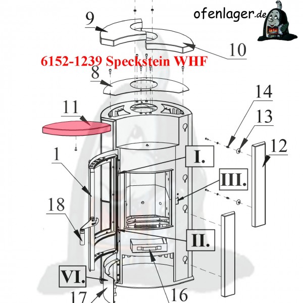 6152-1239 Speckstein