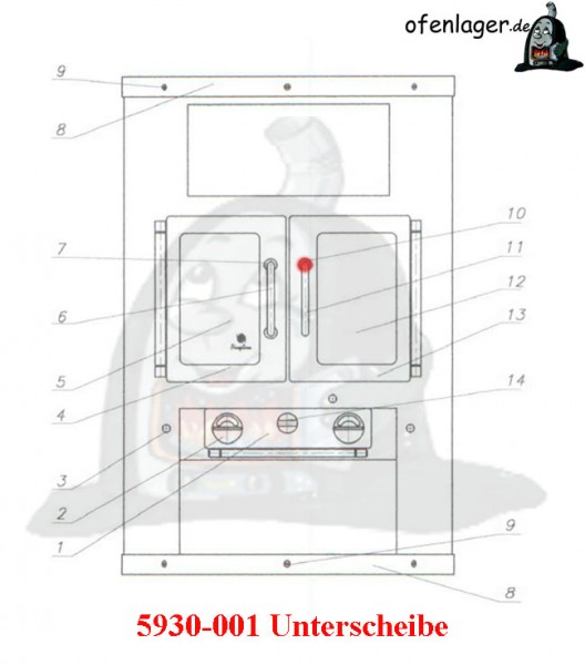 5930-001A Unterscheibe